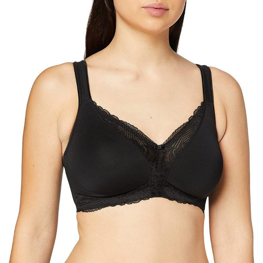 Σουτιέν Triumph χωρίς μπανέλα | Modern Lace + Cotton N μαύρο
