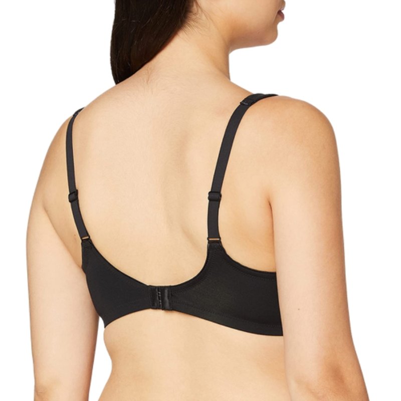 Σουτιέν Triumph χωρίς μπανέλα | Modern Lace + Cotton N μαύρο πλάτη