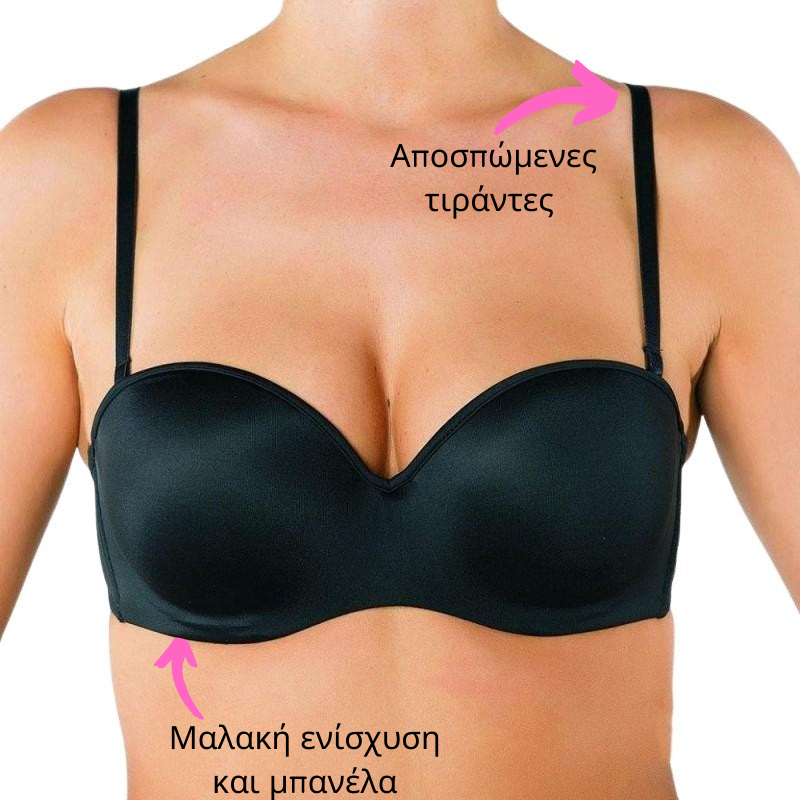 Strapless LORMAR Push-Up Extra Double with double reinforcement – Pinguino  Underwear