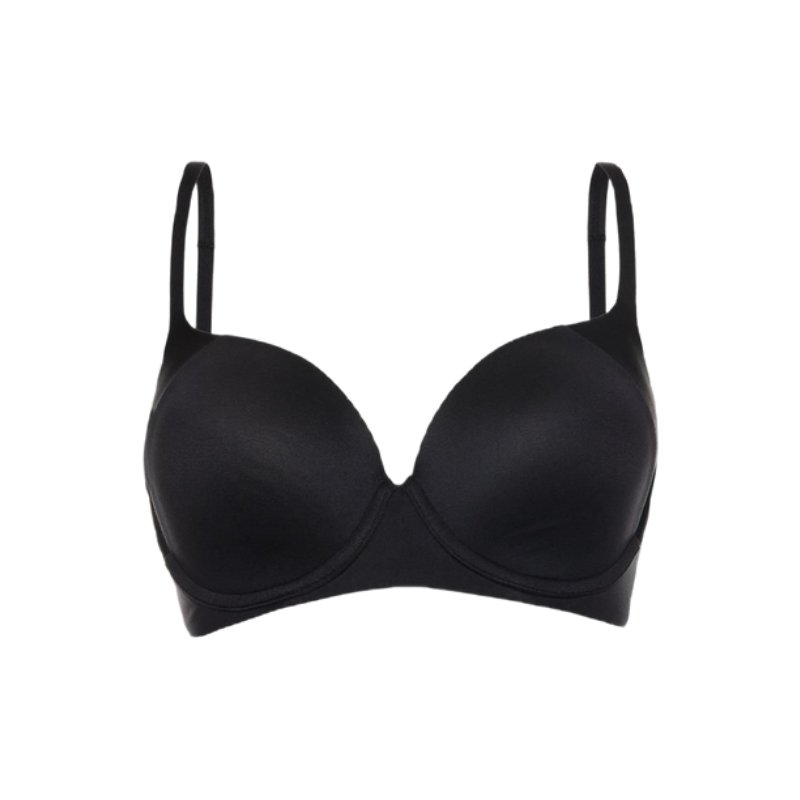 Σουτιέν Triumph με μπανέλα & ελαφριά ενίσχυση | Body Make-Up Soft Touch WP EX μαύρο σκέτο