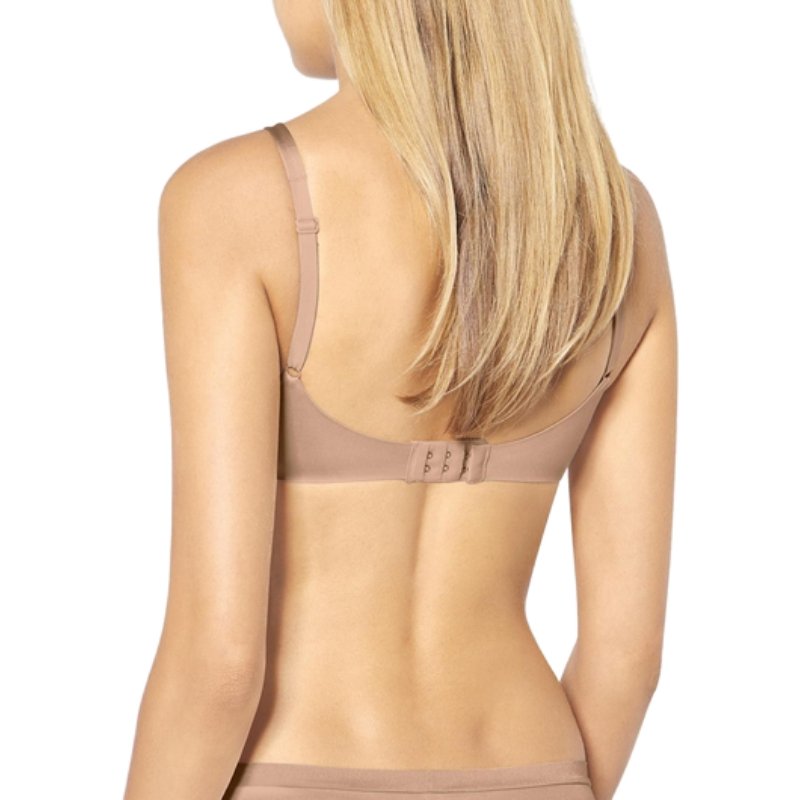 Σουτιέν Triumph με μπανέλα & ελαφριά ενίσχυση | Body Make-Up Soft Touch WP EX μπεζ πλάτη