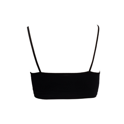 Εφηβικό Μπουστάκι TRE ORSI Brassiere Donna μαύρο πλάτη
