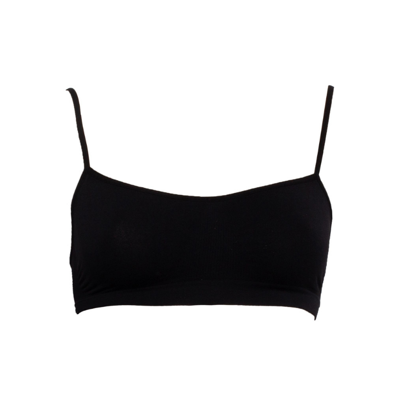 Εφηβικό Μπουστάκι TRE ORSI Brassiere Donna μαύρο μπροστά