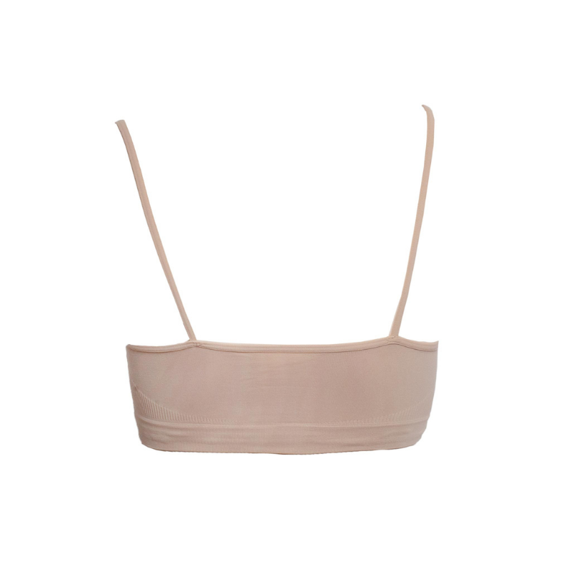 Εφηβικό Μπουστάκι TRE ORSI | Brassiere Donna μπεζ πλάτη
