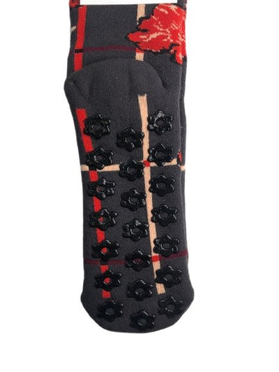 Γυναικείες κάλτσες με βεντουζάκια Scopri | fiore ανθρακί πίσω