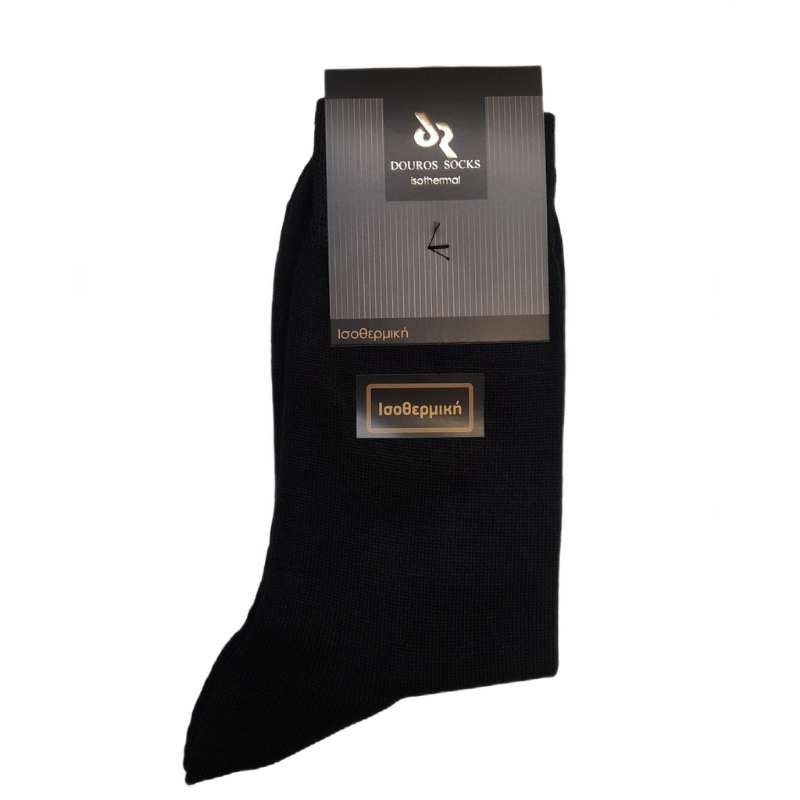 Γυναικείες ισοθερμικές κάλτσες Douros | 5001 μαύρο μπροστά