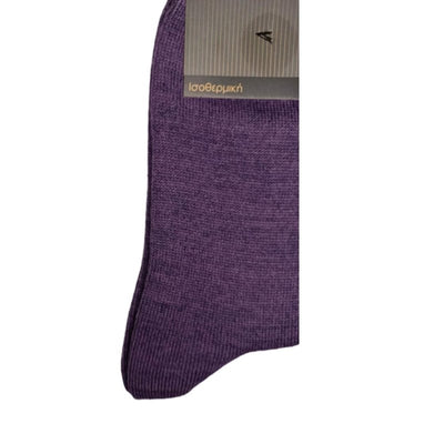 Γυναικείες ισοθερμικές κάλτσες Douros | 5001 μωβ κοντινό