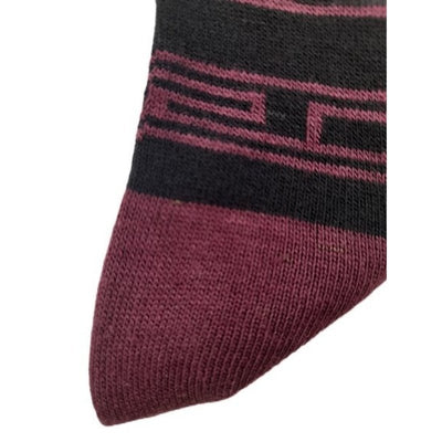 Κάλτσες Sock-Ing με σχέδιο Lines | 4221-19 μώβ κοντινό