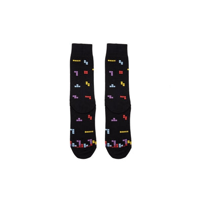 Κάλτσες Sock-Ing με σχέδιο Tetris | 4521-01 μαύρες πίσω
