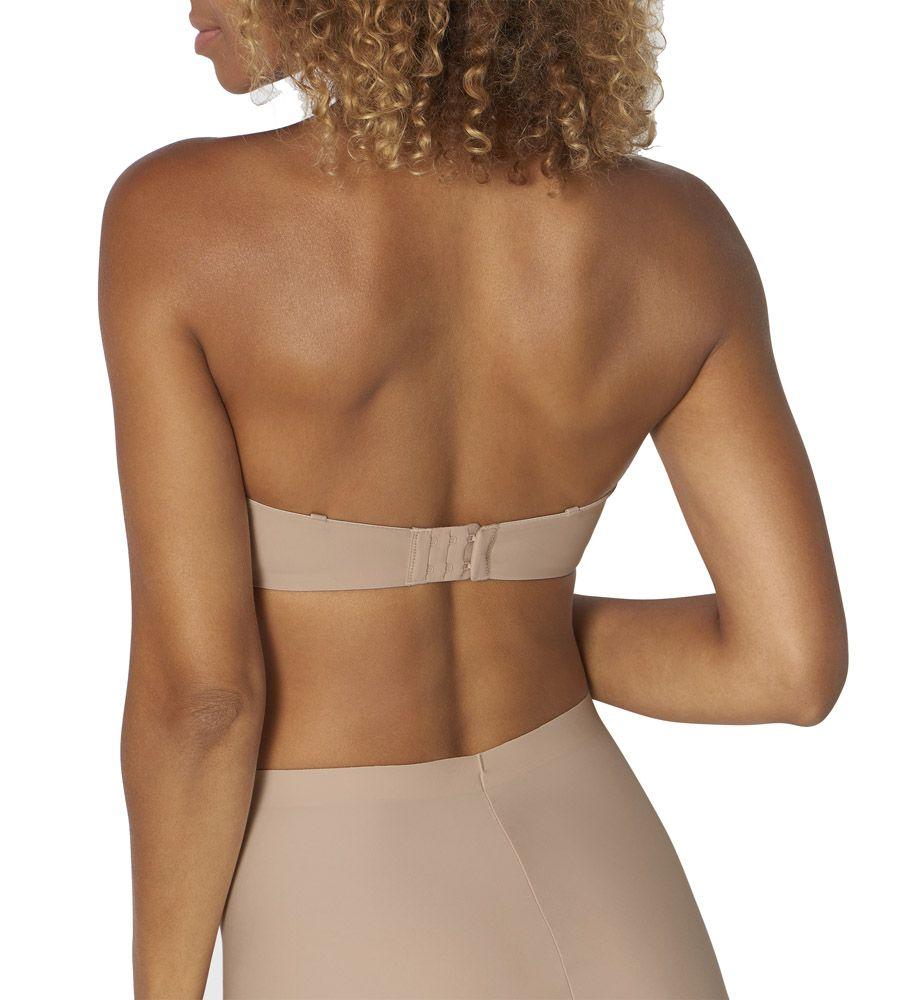 Σουτιέν TRIUMPH  strapless push-up | Stepy Soft 01 WDP μπέζ πλάτη χωρίς τιράντες